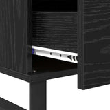 Coffee Table Black Oak 90 x 50 x 36.5 cm Engineered Wood 881680
