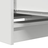 Sideboard White 37,5x35x99 cm Engineered Wood 861697