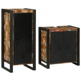 Bathroom Furniture Set 2 pcs Multicolour Solid Reclaimed Wood 3305607