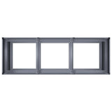 Planter Anthracite 120x40x80 cm Cold-rolled Steel 860719