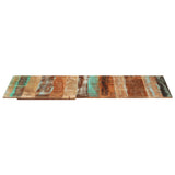 Rectangular Table Top 60x140 cm 15-16 mm Solid Reclaimed Wood 286047