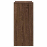 Sideboard with Drawers and Doors Brown Oak 70.5x34x74.5 cm 861847