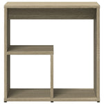 ZNTS Side Tables 2 pcs Sonoma Oak 50x30x50 cm Engineered Wood 840560