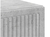 Bathroom Storage Cainet EDE Concrete Grey 59.5 x 31 x 80 cm 895958