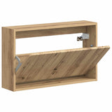 Wall-Mounted Shoe Cabinet ZWOLLE 71 x 17 x 43 cm Artisan Oak 896414