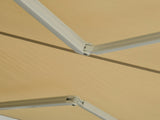 Manual Retractable Awning, 3x2.5 m-Ivory White T3398P310367