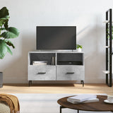 TV Cabinet Concrete Grey 80x36x50 cm Engineered Wood 828992