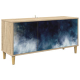 TV Cabinet RAALTE 102 x 33 x 50 cm Sonoma Engineered Wood 8007072