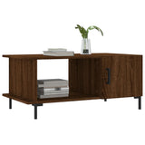 Coffee Table Brown Oak 90x50x40 cm Engineered Wood 829499