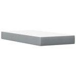 ZNTS Bed with Mattress 90x190 cm Single Solid Wood Pine 3281955