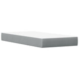 ZNTS Bed with Mattress 90x190 cm Single Solid Wood Pine 3281955