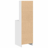Highboard with Drawer White 40 x 40.5 x 135 cm Engineered Wood 865073