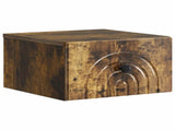 Wall-Mounted Bedside Cabinet 2 pcs Smoked Oak 33 x 34.5 x 20 cm 898096