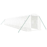 Greenhouse with Steel Frame White 28 m 14x2x2 m 3188033