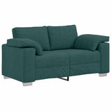 Sofa Dark Green 160 x 77 x 82 cm Fabric 4105222