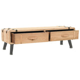 TV Cabinet 110x33x35 cm Solid Firwood 339299
