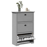 Shoe Rack BODO Grey 80x35x118 cm 4016883