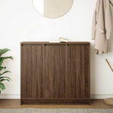 Sideboard Brown Oak 85x34x76 cm Engineered Wood 861631