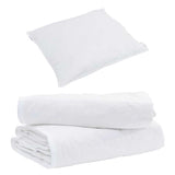 2-in-1 Duvet with Pillow 2 pcs White Down Feather 3376357