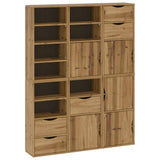 Side Cabinets 6 pcs "ODDA" 40x24x79 cm Solid Wood Pine 3365354