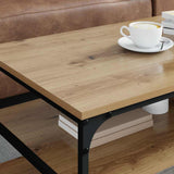 Coffee Table Artisan Oak 100 x 50 x 45 cm Engineered Wood 886241