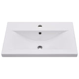4 Piece Bathroom Furniture Set Concrete Grey Engineered Wood 3324886