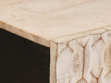 Bathroom Sink Cabinet White 62 x 33 x 58 cm Solid Mango Wood 4017883