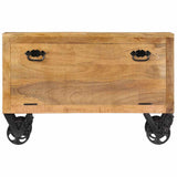 Shoe Cabinet 86x35x55 cm Solid Mango Wood 247658