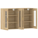 Wall Mounted Cabinets 2 pcs Sonoma Oak Engineered Wood 3197899