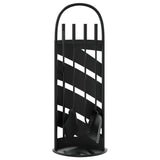 5 Piece Fireplace Tool Set 23x15x66 cm Steel 156373