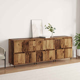 Sideboards 3 pcs Old wood 180 x 35 x 70 cm Engineered wood 3394509