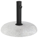 ZNTS Parasol Base for 37/42/52/58mm Poles Light Grey Concrete 20 kg 42007323