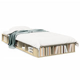 Bed Frame without Mattress Sonoma Oak 100x200 cm 3280512