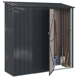 Garden Sheds Anthracite 203.5 x 73 x 200 cm Metal 42011301