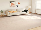 Rug Runner MARSA Cream 300 x 400 cm Polyester and PVC 42023071