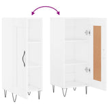 Sideboard White 34.5x34x90 cm Engineered Wood 830436