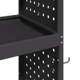 Tool Trolley Black 65 x 35 x 111 cm Cold-rolled Steel 874546