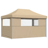 Party Tent Folding Beige 292 x 440 x 315 cm Oxford Fabric 42023621