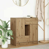 Sideboard with Drawers and Doors Artisan Oak 70.5x34x74.5 cm 861849