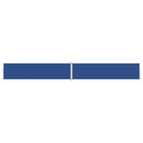 Retractable Side Awning Blue 160x1200 cm 318070
