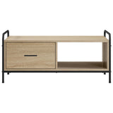 Coffee Table Sonoma Oak 90 x 49 x 41 cm Engineered Wood 8013579