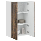 Wall Cabinet PORTO Smoked Oak 60 x 31 x 100 cm Engineered Wood 885490