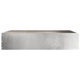 Lawn Edging 6 pcs Silver 60 x 60 x 13 cm Stainless Steel 874739