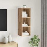 TV Cabinet Set Artisan Oak 37 x 37 x 107 cm Engineered Wood 875082