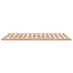 ZNTS Bed Frame without Mattress 160x200 cm Solid Wood Pine 824578