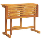 Folding Balcony Table 90x60x72 cm Solid Wood Acacia 364897