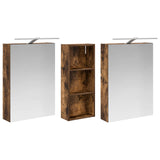 Bathroom Cabinet Set 3 pcs 130 x 14.5 x 70 cm Engineered wood 3403772