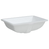 Bathroom Sink White 52x38.5x19.5 cm Rectangular Ceramic 153726