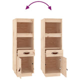Highboard 34x40x108,5 cm Solid Wood Pine 820152