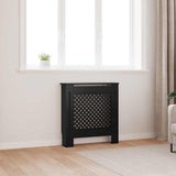 MDF Radiator Cover Black 78 cm 325568